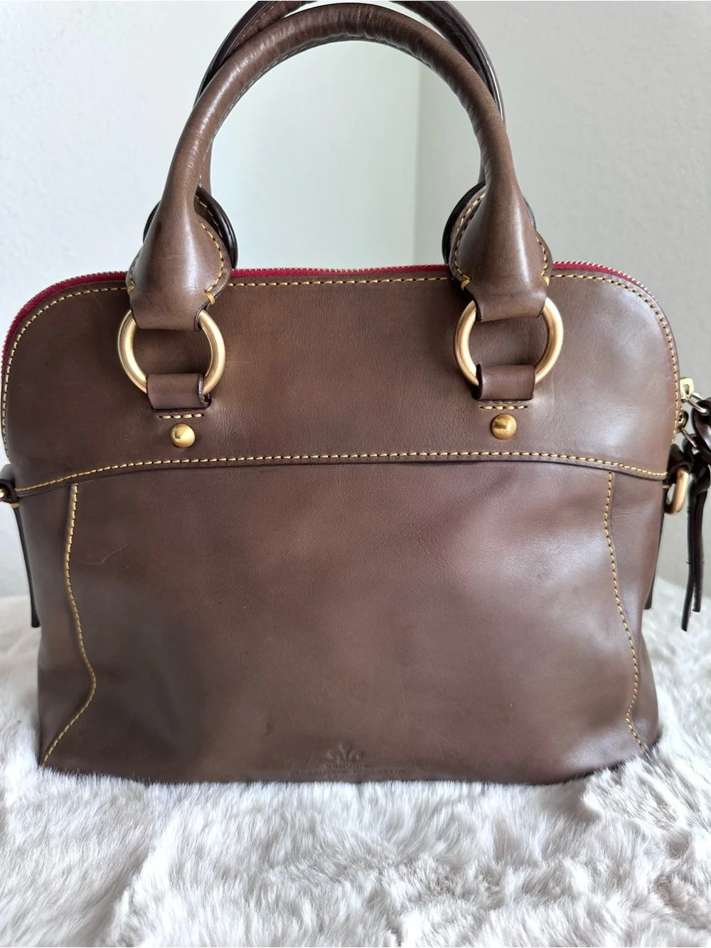 Dooney & Bourke Florentine Cameron Satchel